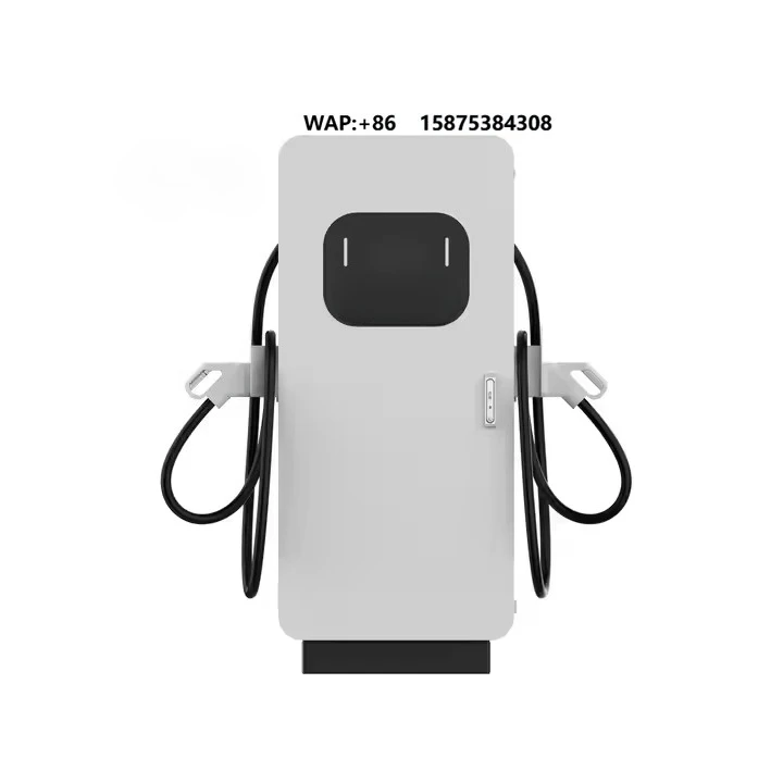 DC Charging Station Supplier 60kW Charging Pile with Dual Guns CCS2 GB/T Fast EV Charger with OCPP 4G