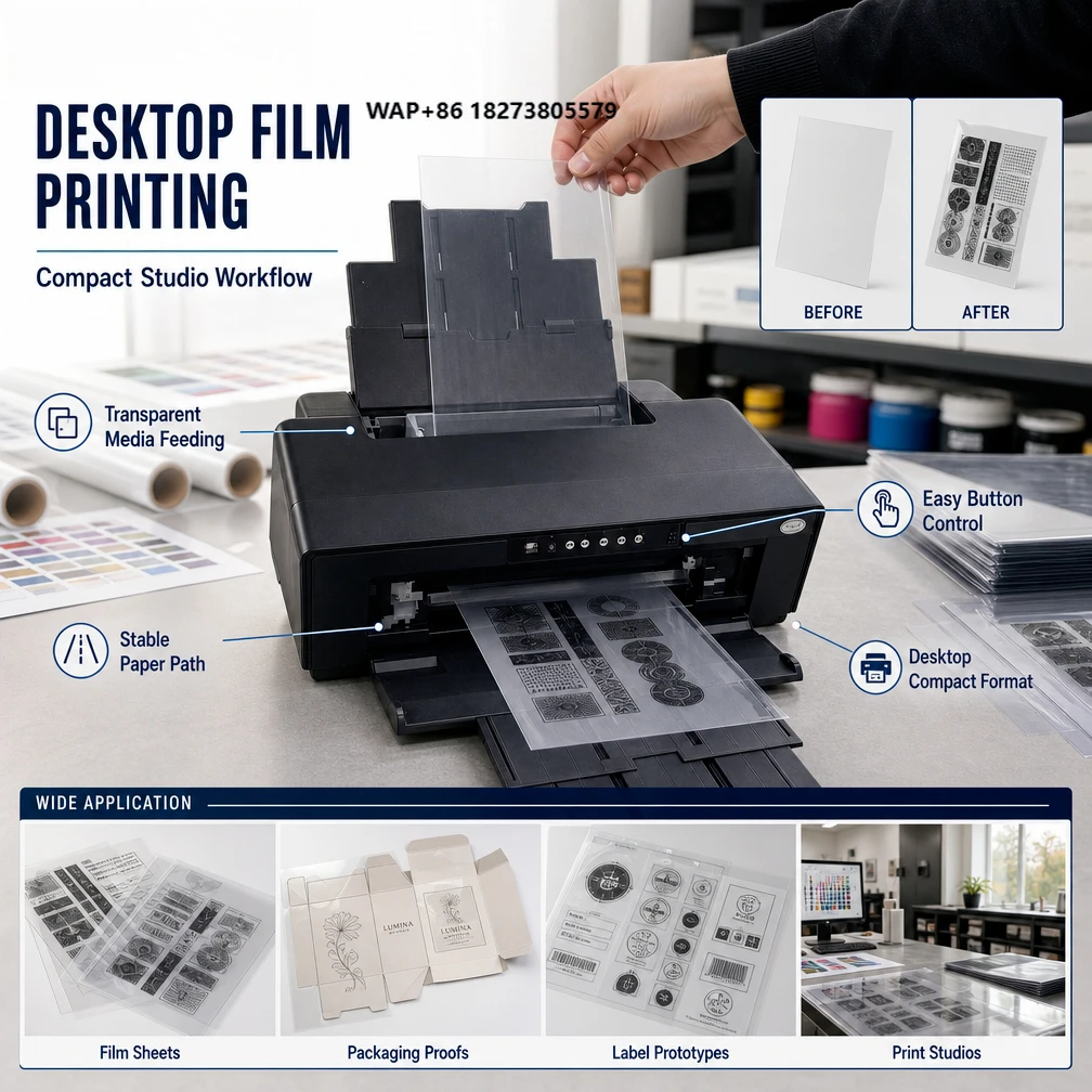 BANMO Desktop Film Printer Transparent Media Prepress Output for Screen Printing Packaging Artwork Design Studio Workshop Center