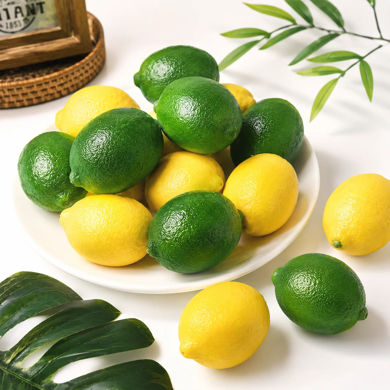 Artificial Lemon Fruit Model Autumn Lemon Desktop Decoration Fake Fruit Scene Layout DIY Craft Home Table Decor