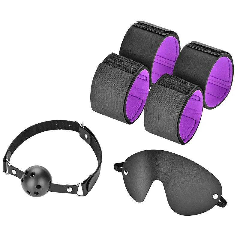 BDSM Sex Toys for Couples Bondage Set Stainless Steel Adjustable Spreader Bar Sex Slave Handcuffs Ankle Cuffs Fetish Restraints
