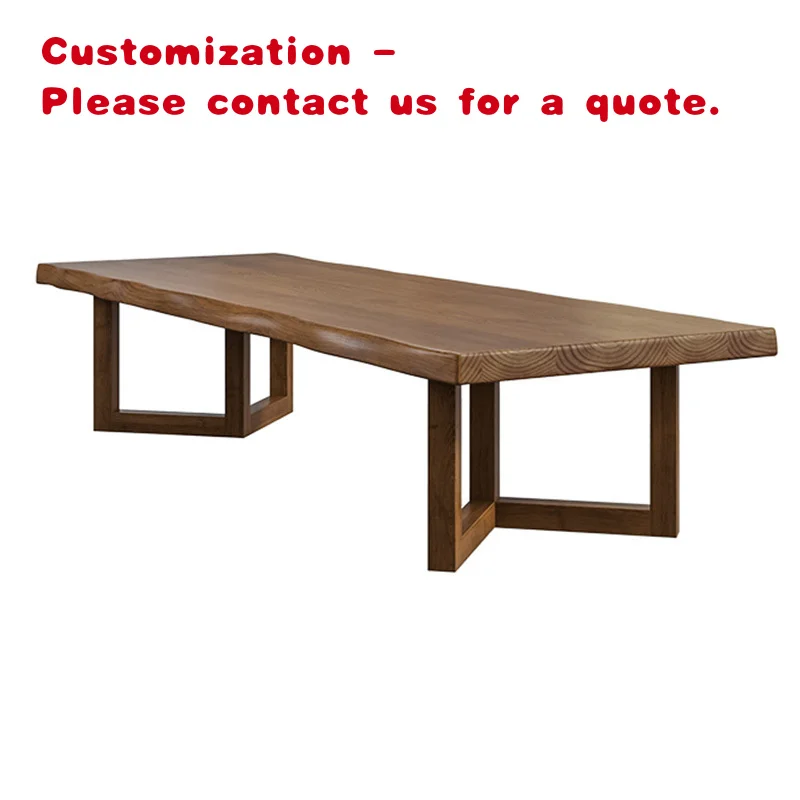 custom.Adjustable Modern Furniture High Quality Customized Kitchen Accessories Solid Wood Table Conference Table Office Desk