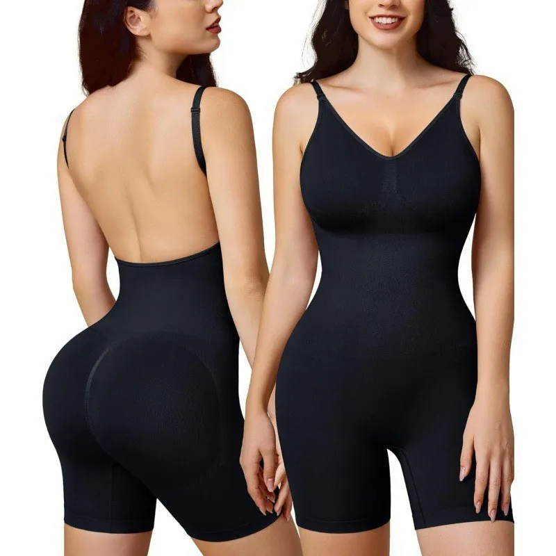 Everyday Sexy Backless Big U-Back Corset Bodysuit One-Piece Firm Control Body-Shaping Top Shaper Breathable Design