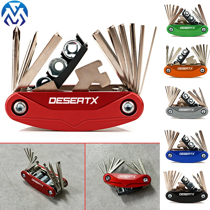For ducati desertx Desert X DESERTX 2022 2023 2024+ Accessories Motorcycle CNC Portable Tool Repair Screwdriver Set
