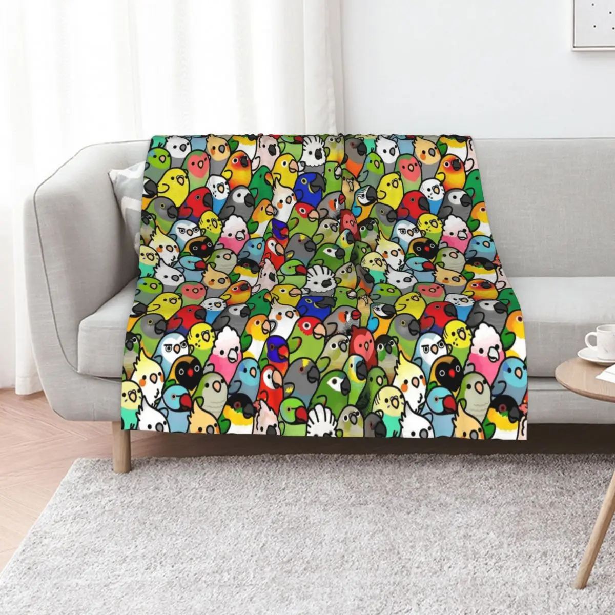 Everybirdy Pattern 2023 Throw Blanket Stuffeds Shaggy Luxury St Blankets Sofas Of Decoration Plush Soft Plaid Blankets