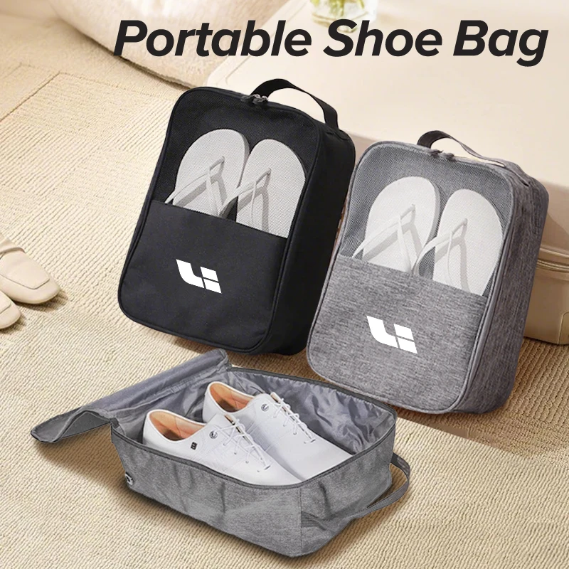 Car Styling Sneaker Organizer Portable Tote Shoe Bag Travel Tools Case For Leading Ideal Lixiang Li L7 L8 L9 ONE 2022 2023