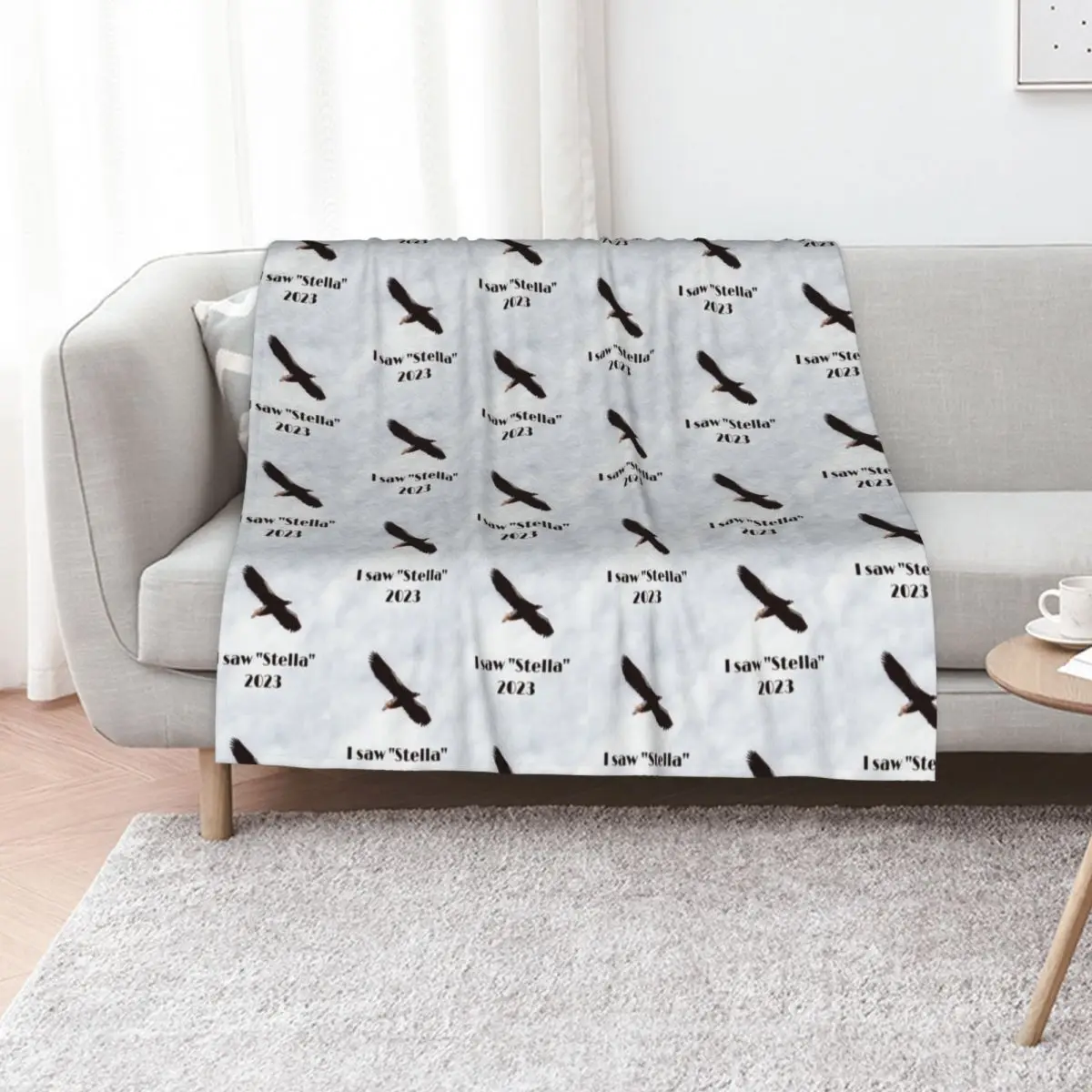I saw a??Stellaa?? 2023 Throw Blanket Plush Fashion Sofas Blankets For Sofas Soft warm winter christmas gifts Blankets