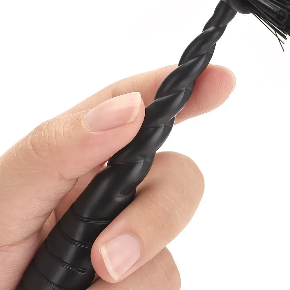 Double Headed Eyebrow Brush Comb Foldable Non-Slip Color Dust Brush Fine Angled Hair Dye Applicator Brush Daily Beauty
