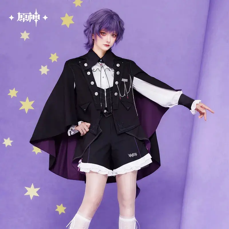 [Genuine] miHoYo Game Genshin Impact Durin Theme Series Cape Coat Casual Jacket Top  Clothing Windbreaker Cosplay Halloween Gift