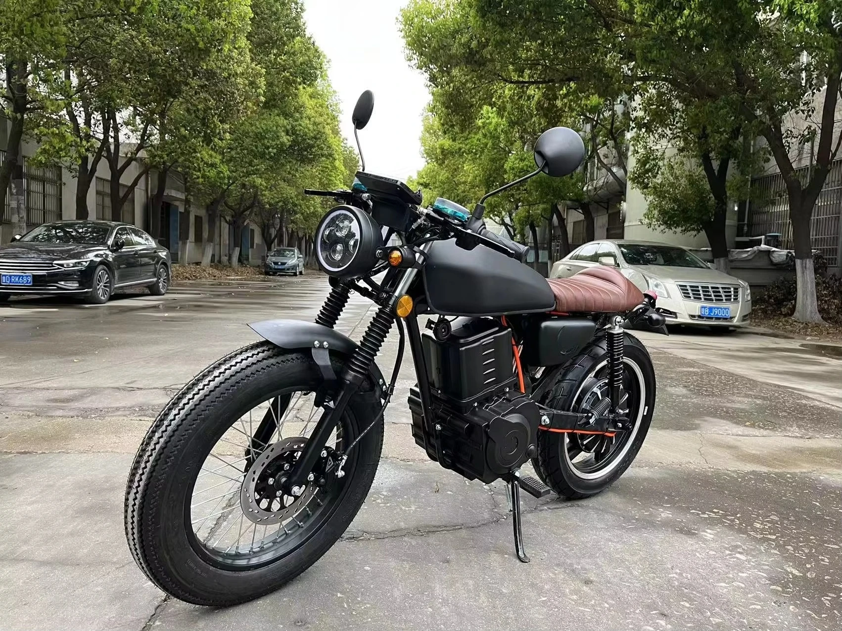 STLF Classic Retro Model CG  Electric Motorcycle for Adults