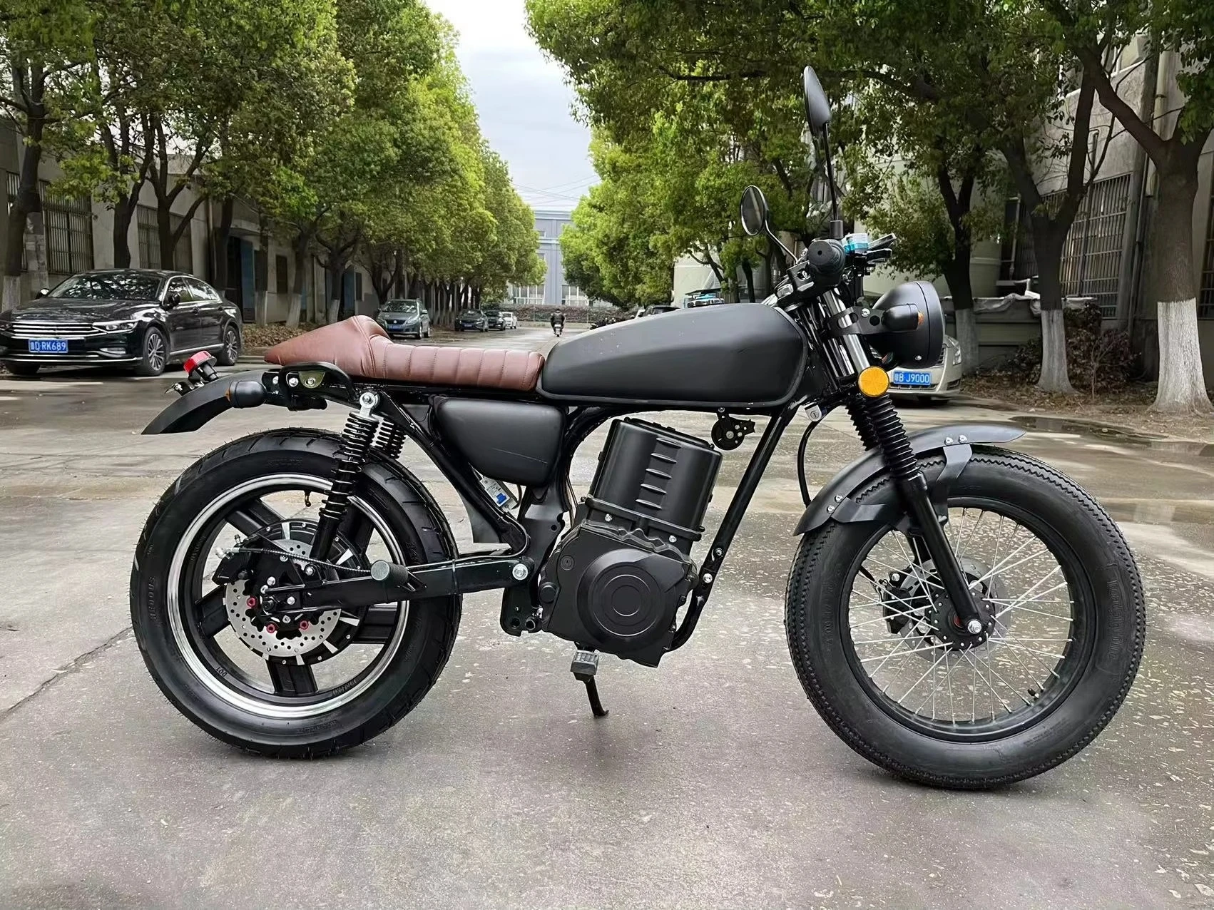 STLF Electric Motorcycle 2000W CG 72V35Ah E Bike Motor Bike