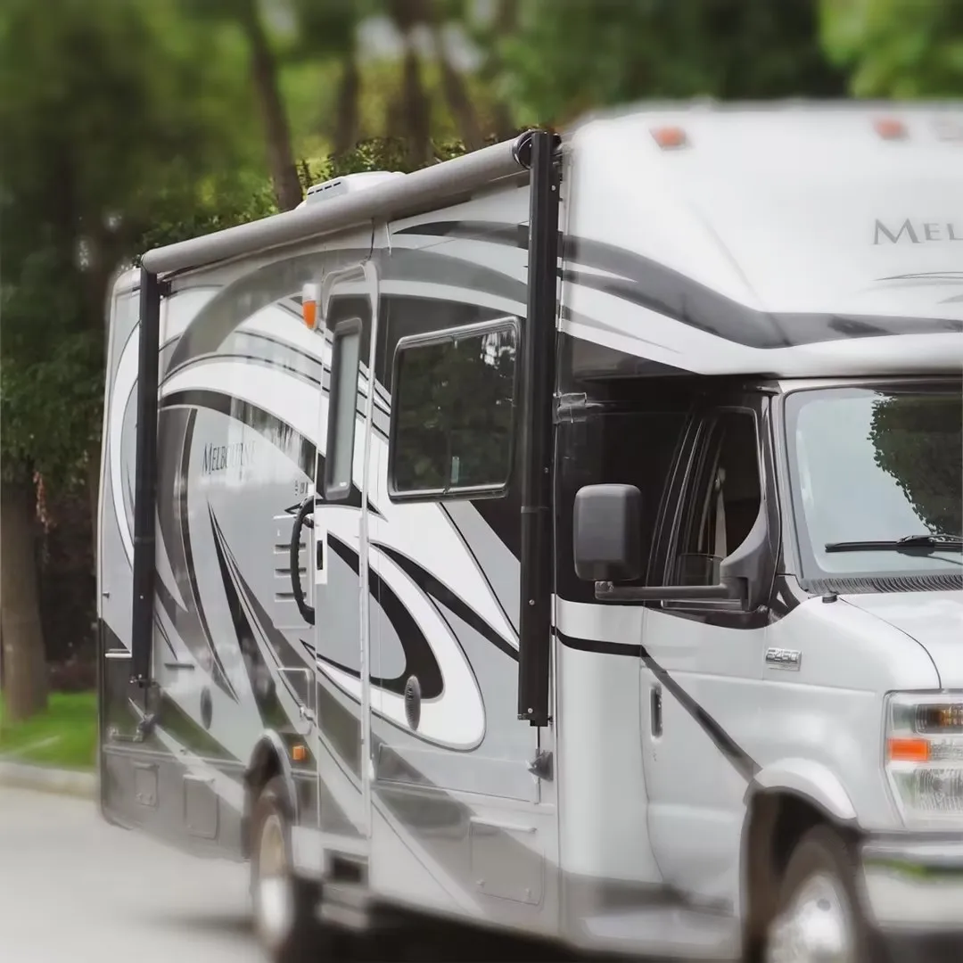 STLF Awnlux W5700 Heavy Aluminum Alloy Frame RV Sunshade Awning Travel Trailer Motor Home Motorised Exterior Accessory