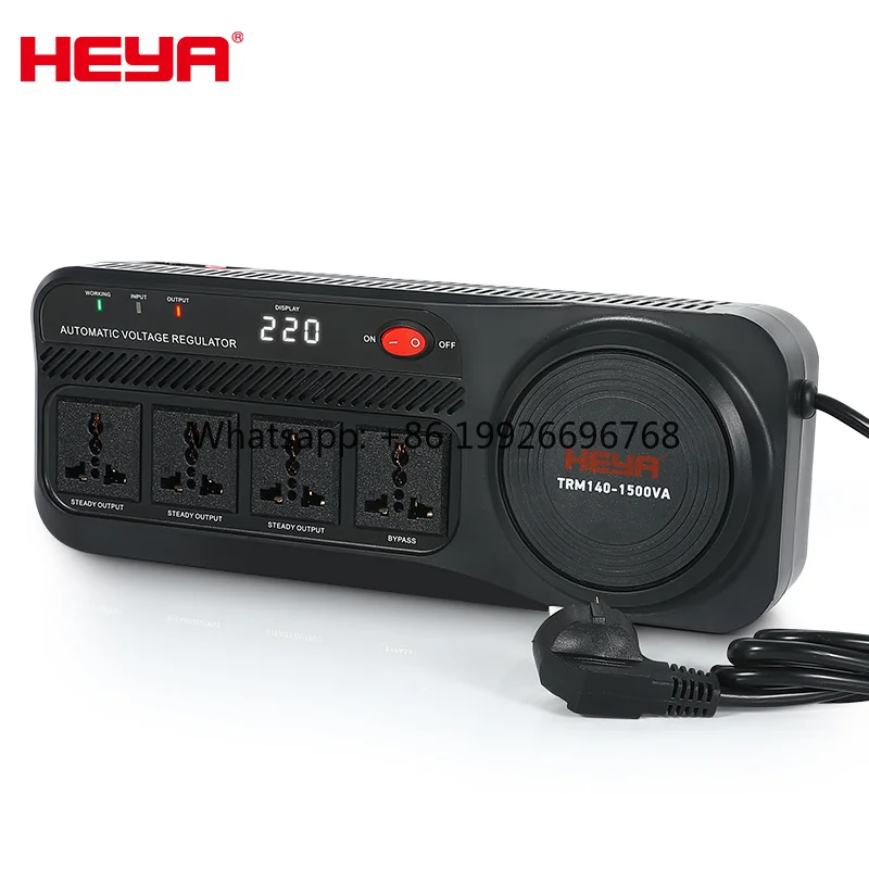 Home 400W-500W Sockets AVR Single Phase AC Automatic Voltage Regulators Stabilizers Estabilizador De Voltaje 220V 110V