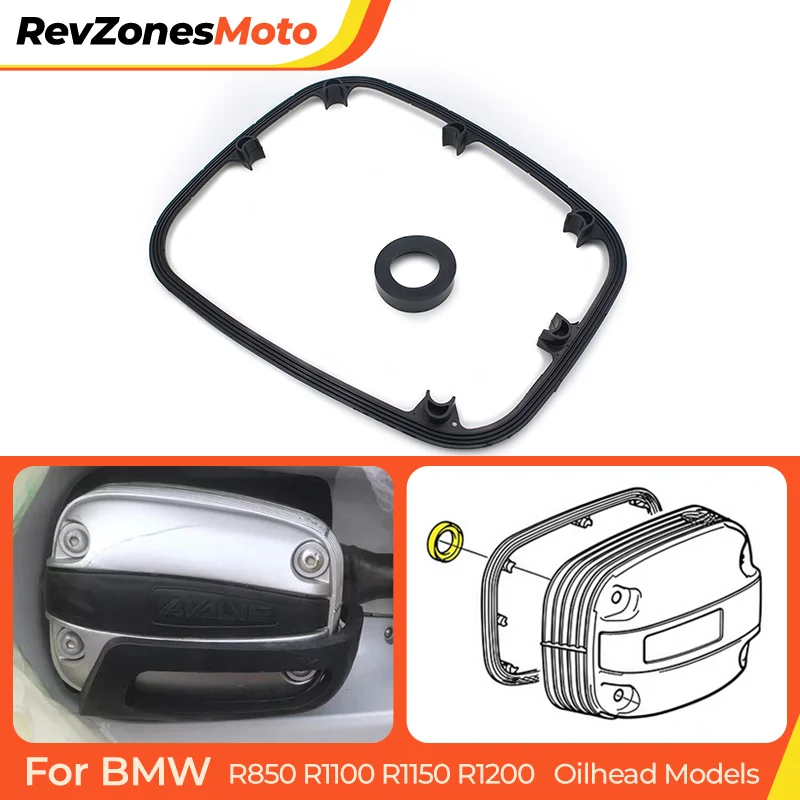 Valve Cover Gasket for BMW Oilhead Models R850R R1100GS R1150GS R1200C Motorcycle Engine Cylinder Head Cover Gasket Set