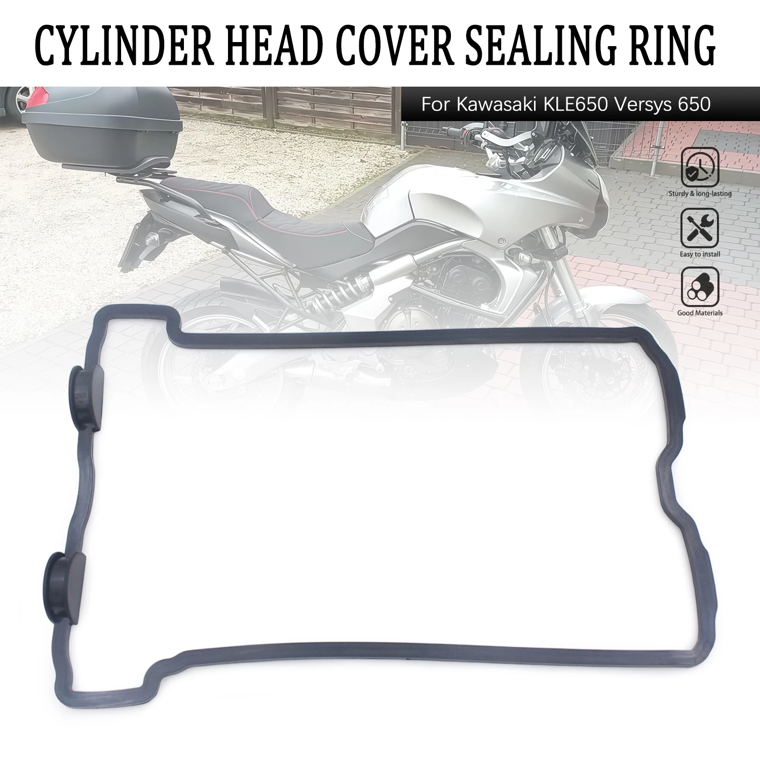 For Kawasaki KLE650 Versys 650 2007-2015 2016 2017 11061-0170 Accessories Moto Cylinder Head Cover Gasket