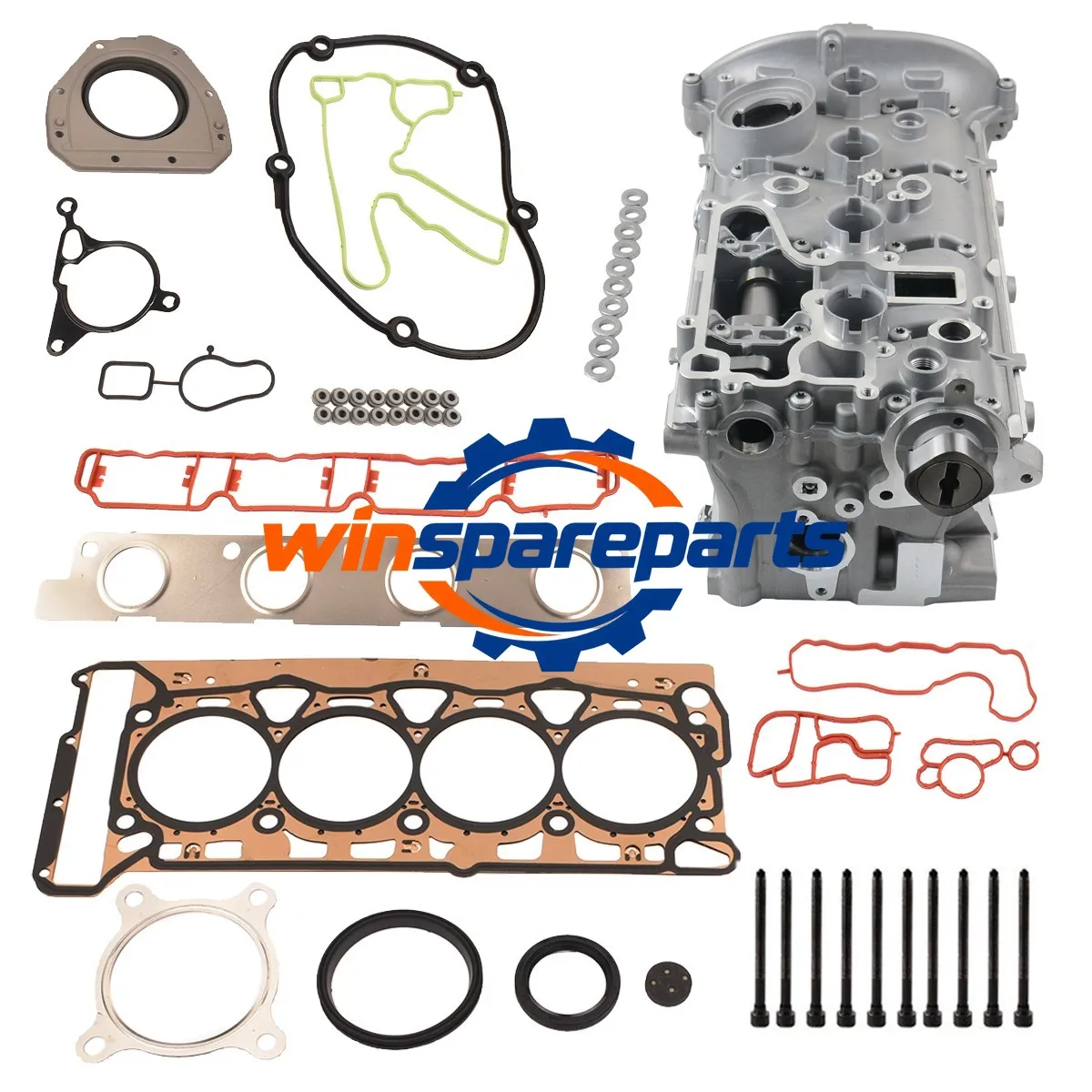 Cylinder Head Gaskets Bolts Kit For Audi A3 Q3 TT VW Passat Jetta 2.0T CCT CCZ