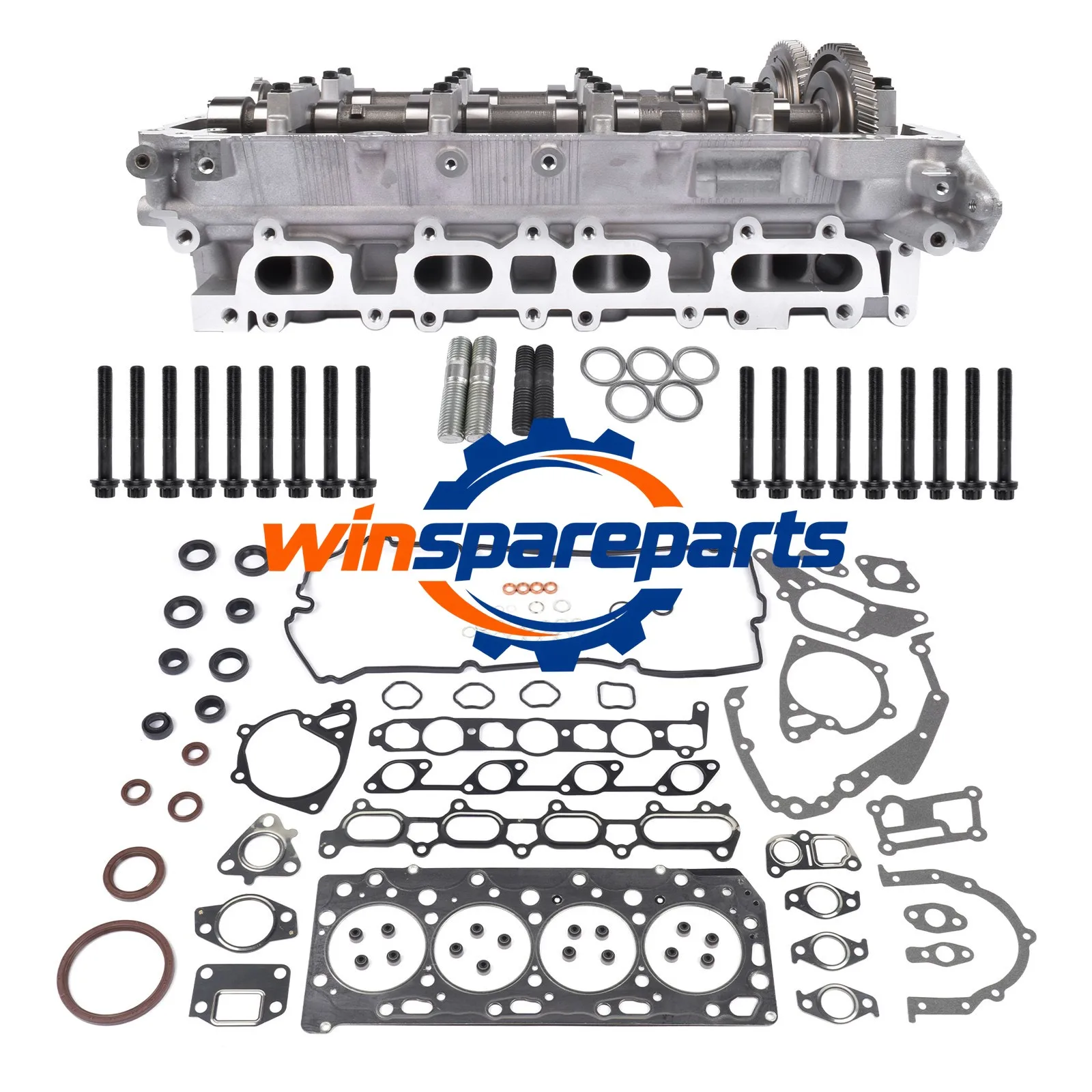 Cylinder Head + Gasket + Bolts For 08-14 Mitsubishi L200 Pickup 2.5L DIESEL DOHC