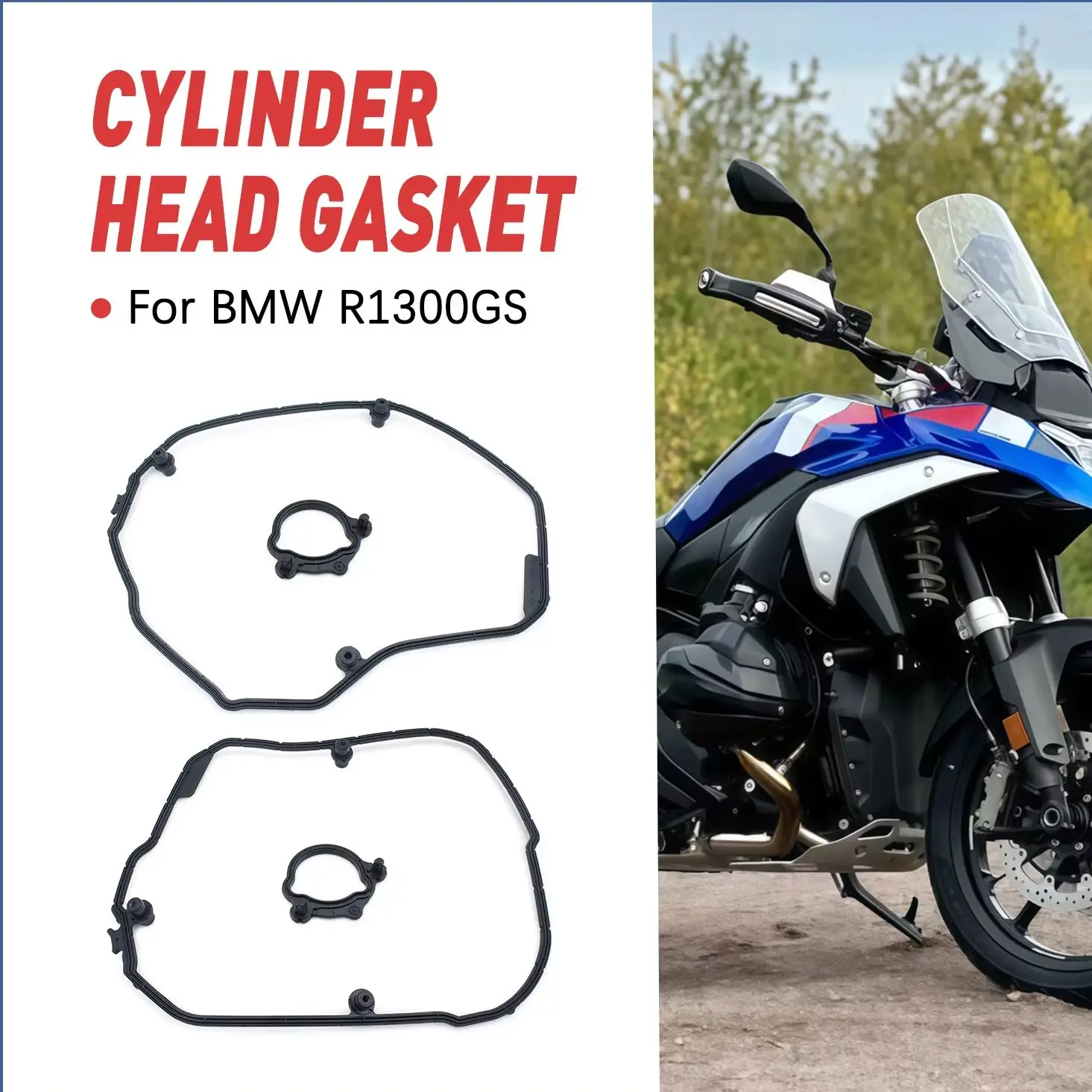 For BMW R1300GS 2024 2025 2026 OEM Right 11121027894 Left 11121027893 Motorcycle Cylinder Head Cover Seal Gasket  Engine Parts
