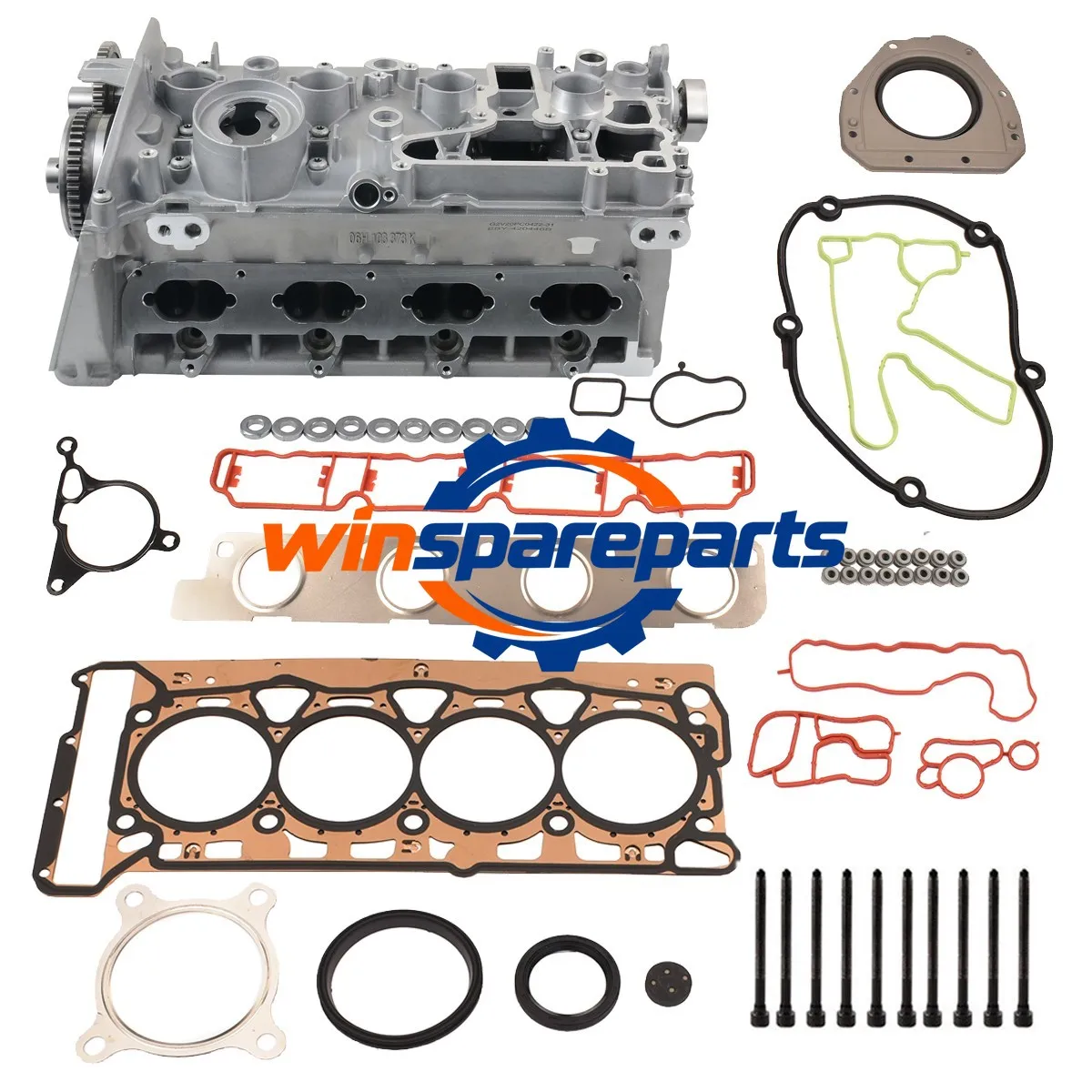 Cylinder Head Gaskets Bolts Kit Fits Audi A3 VW Passat Jetta Tiguan 2.0 TFSI TSI