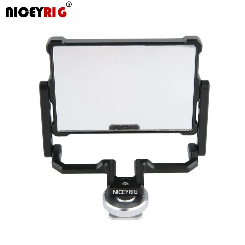 Niceyrig DSLR Camera Phone Foldable Filmmaking Flip Screen Mirror For iphone Sony Lumix Canon
