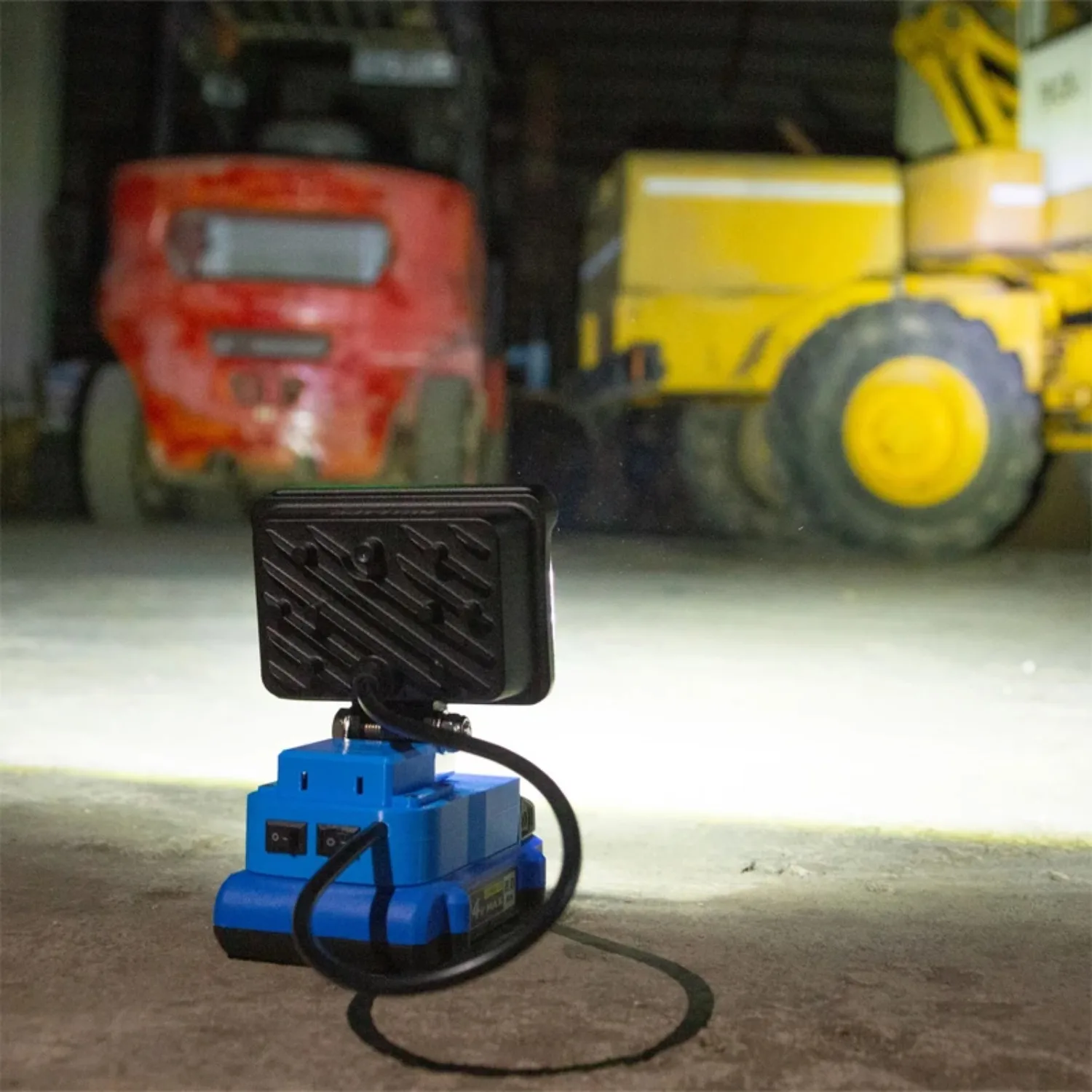Portable Work Light for Kobalt 24V Li-ion Battery with USB Fast Charging Cordless LED Work Home Camping Outdoor Travel Light