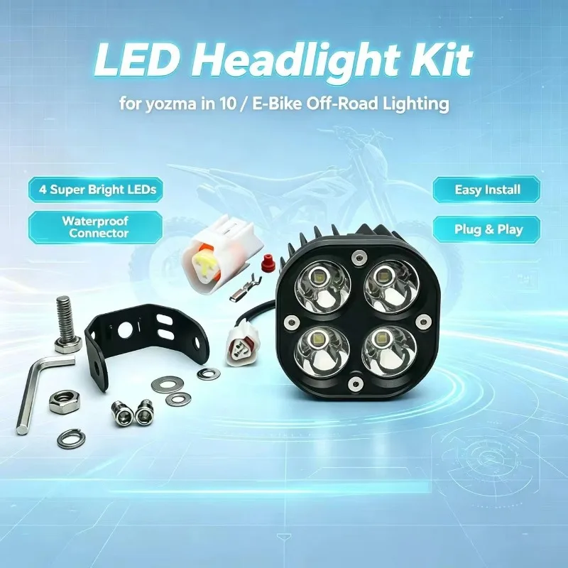 Tech 4*4 Squadron Light with Yozma in 10 3 Pin Female Connector Plug and Play