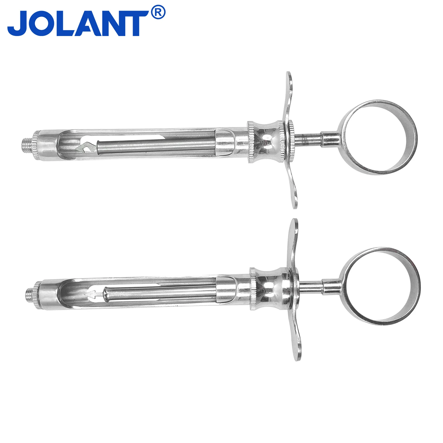 JOLANT Dental Stainless Steel Syringe Anesthesia Aspirating Syringe Dentist Injector Tool Dentistry Surgical Instrument Tools