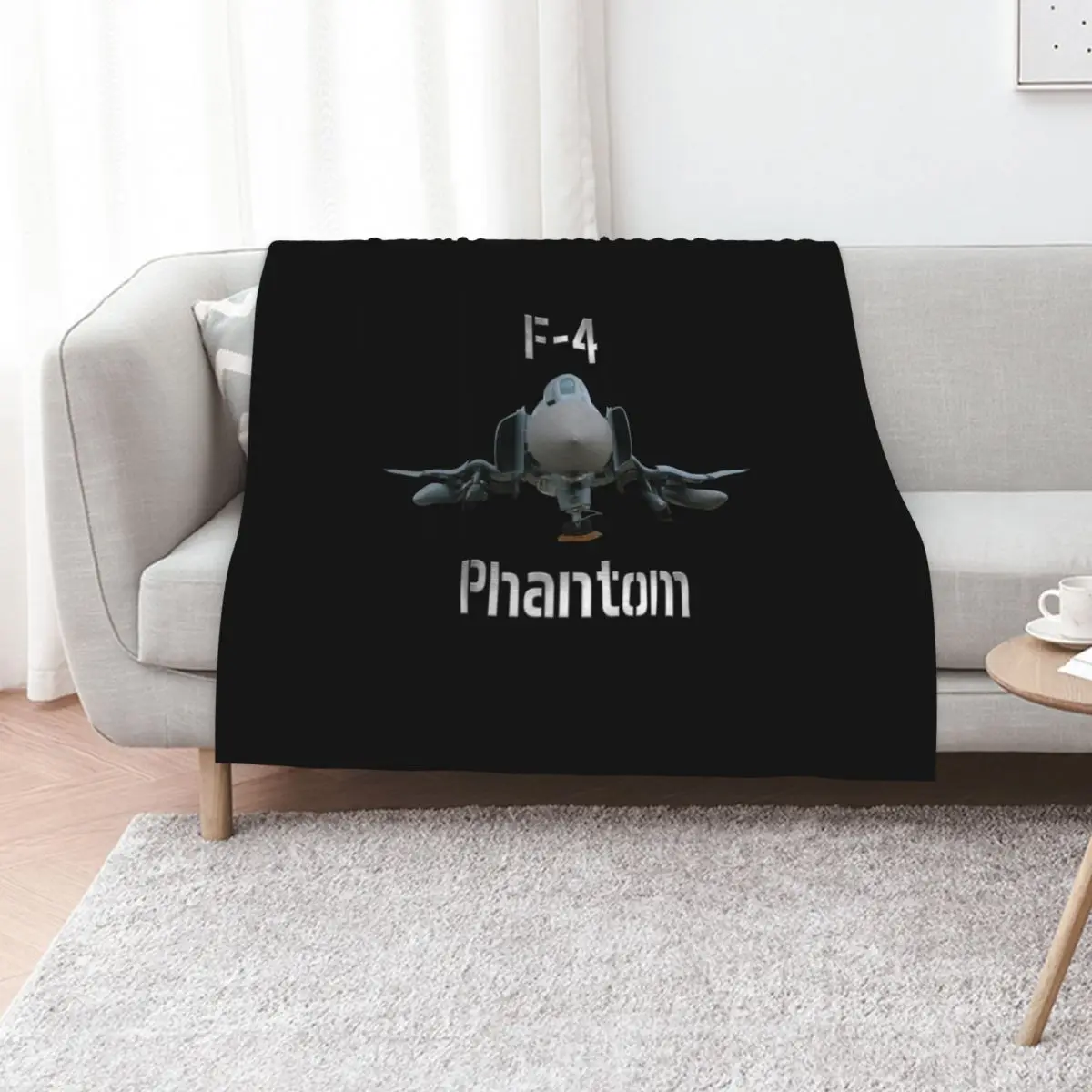 F-4 Phantom fighter, jet, interceptor Throw Blanket Fashion Sofas Stuffeds Travel Plaid Moving Furry Blankets