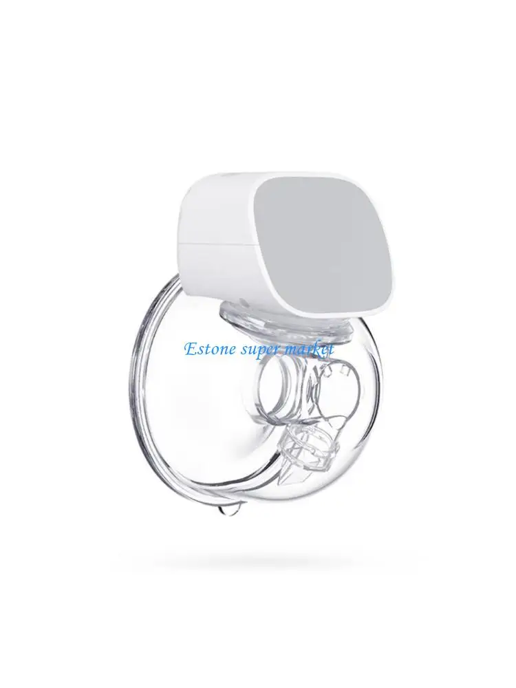 090B Automatic Milker Wireless Breastfeeding Pump BPA 2 Modes Spill-Proof Strong Suction Power Breastpump Milk Collector