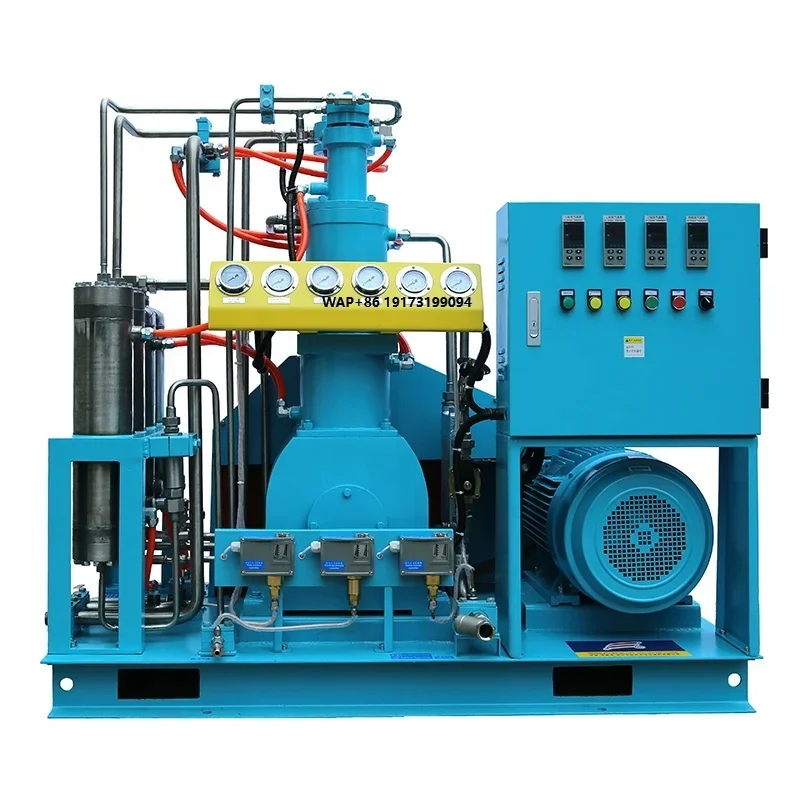 Completely Oil-Free C2H2 Acetylene Compressor Inlet 4Bar Discharge 150Bar Gas Booster Compressor Energy Saving Equipment