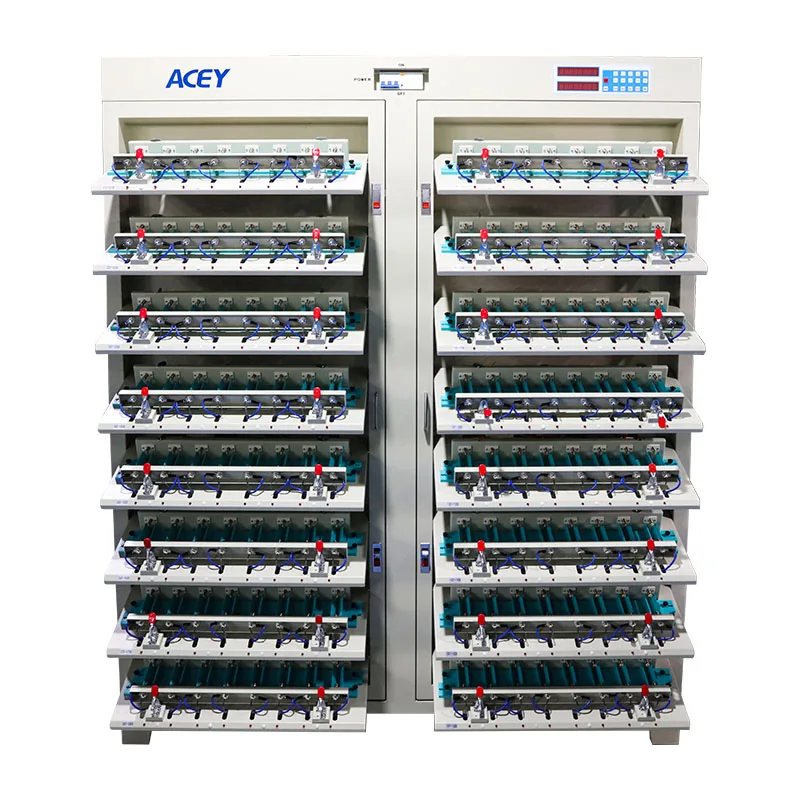 Customized 256 Channels 5V 10A 20A 32140 33140 Lithium  Charging Discharging Tester Cell Capacity Grading Machine