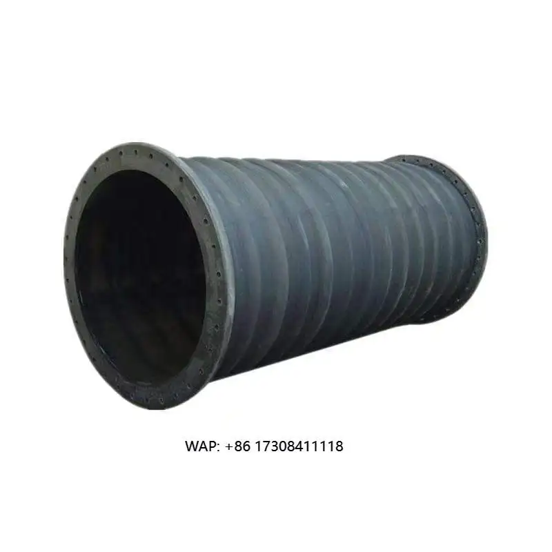Armoured Type Flexible Rubber Strong Pipe for Mud Suction and Discharge Dredging Rubber Hose