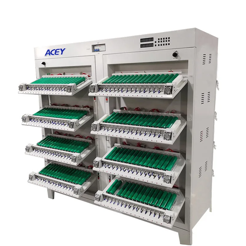 32140 33140 Cylindrical Cell Grading Machine 5V 10A 20A Lithium  Cell Capacity Tester Charge and Discharge Machine