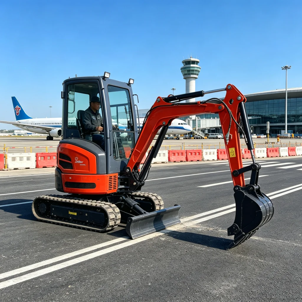 All Terrain Mini Crawler Excavator Customized Bucket Attachments Powerful Hydraulic System For Orchard Trenching CE Certified