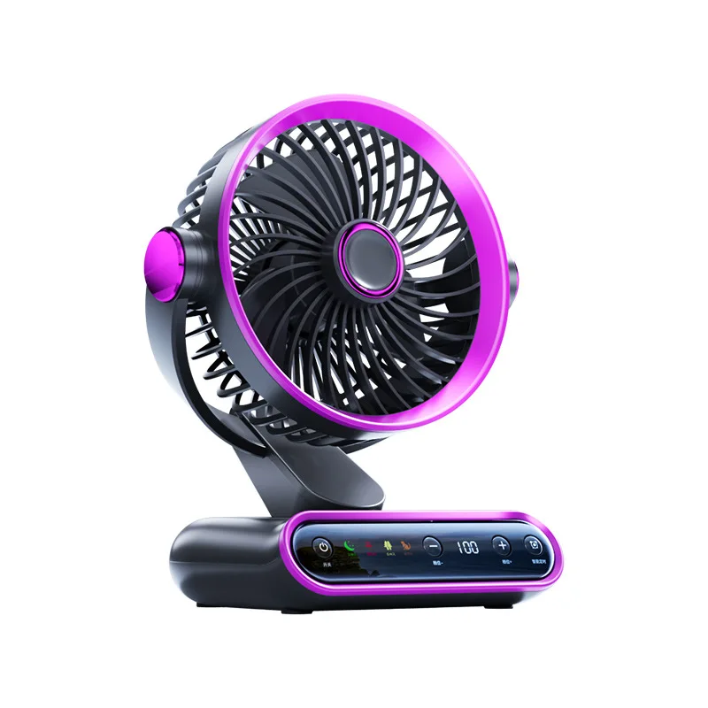 New desktop fan, high wind, multi-gear adjustment, office, dormitory, student commuting, summer cooling and heat relief approval