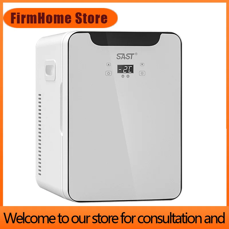 FirmHome StoreMini Buzdolabı Household Small Cold And Warm Box Car And Home Dual Purpose Student Dormitory Mini Refrigerator