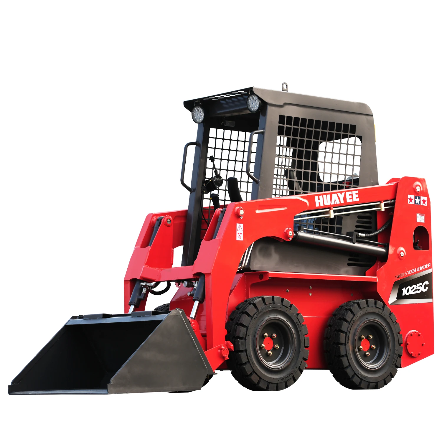 The HY1025C Sliding Loader Is Equipped With a Kubota Engine, a Luxurious Cab, and Free Delivery to Your Doorstep Custom.