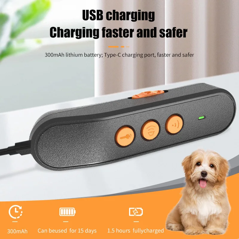 Ultrasonic Animal Repeller High Power Portable Outdoor Dog Cat Snake Repellent Anti Bite Deterrent Pet Chaser Safety Tool