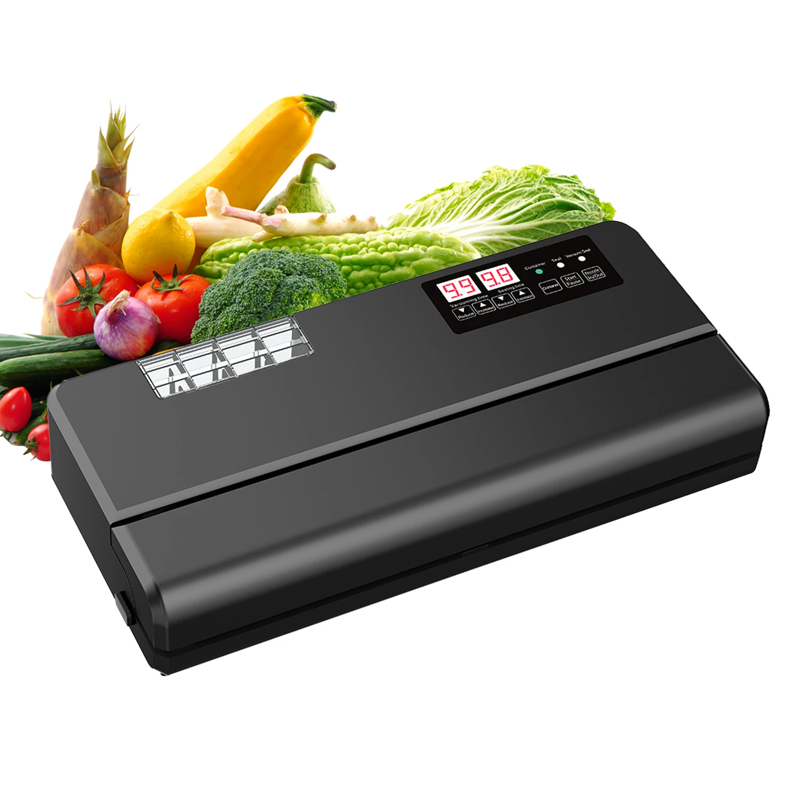 Hot Selling Mini Household Electric Vacuum Sealer Smart Automatic Food Preservation Machine  for Car