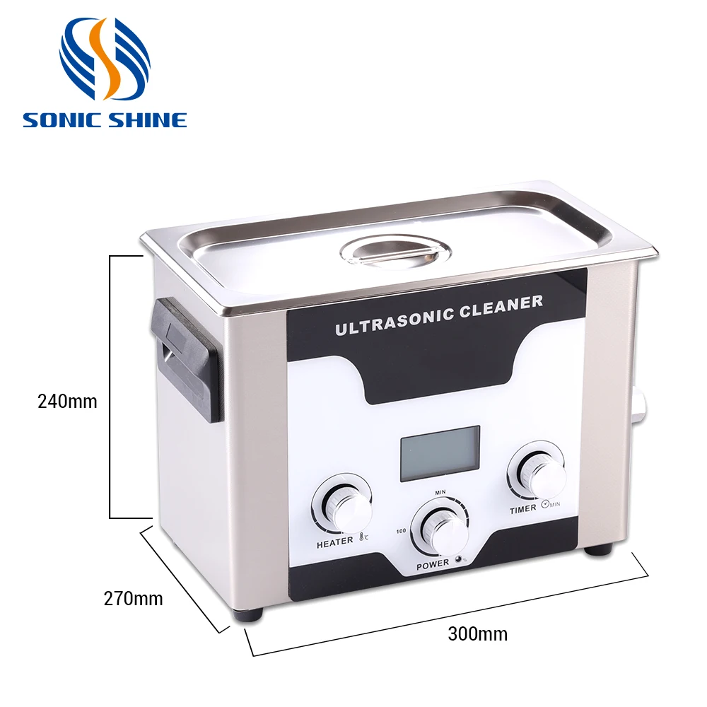 Stainless Steel Liquid Crystal Cleaner With Timer Heater Power Adjustable Sweep Degas For Industrial Use