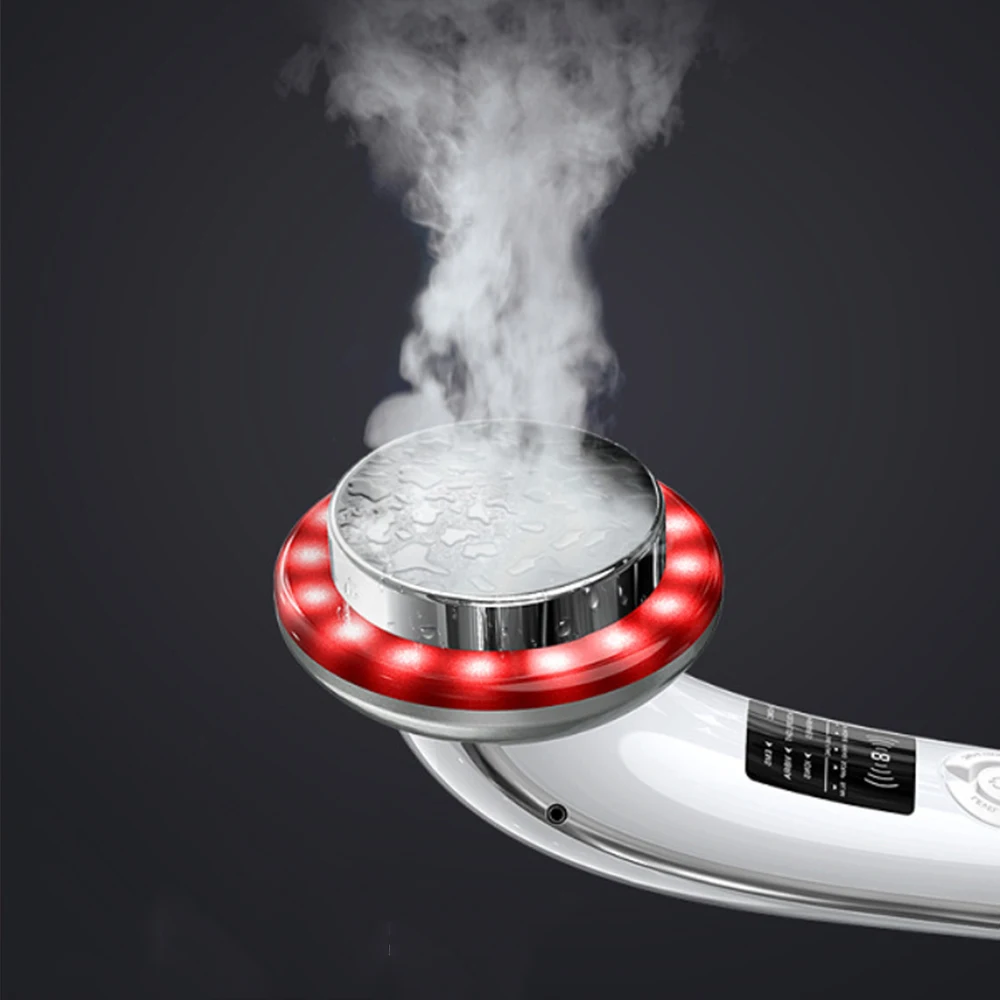 6 IN1 EMS Ultrasound Cavitation Galvanic Ultrasound Body Massager Face Lifting Machine Infrared Therapy Facial Skin Care Tools