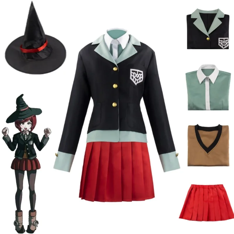 Himiko Yumeno Danganronpa V3 Cosplay Costume Magician Outfit Full Set For Women Halloween Party Stage