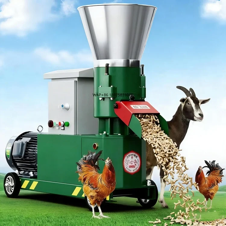 High-quality feed production line - complete set of food-grade animal feed preparation equipment