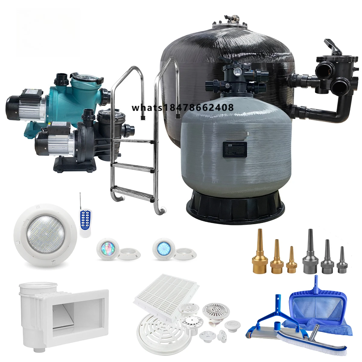 Good Quality Swimming Pool Equipment Complete Set Pump for Pool with Filter Astral Pool Filter