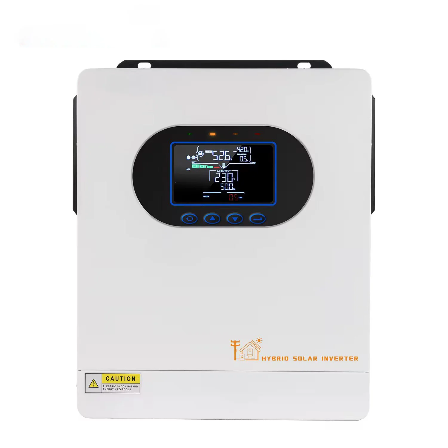 Hybrid solar inverter 6.2KW 48V Single phase WIFI MPPT Solar charge controller 120A PV inverter Pure sine wave off grid inverter