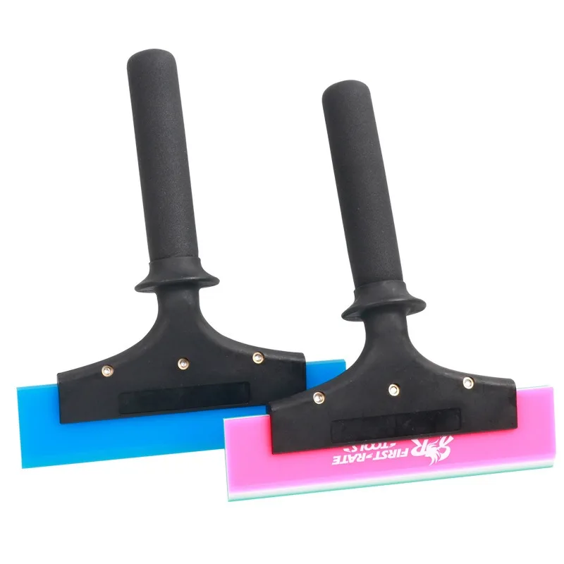 TOFAR 20cm Car Rubber Water Scraper Window Tint Tool PPF Squeegee Ice Scraper Auto Windscreen Wiper Water Remover Cleaning Tool