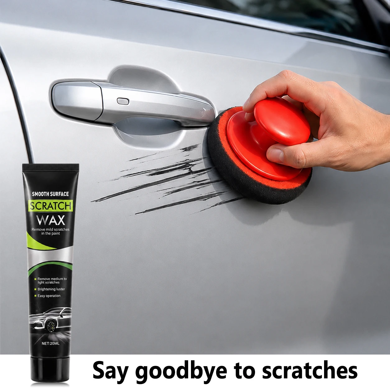 Magic Car Scratch Remover Paste No Professional Skill Needed Simply Wipe To Repair Car Paint Scratches All Color Universal