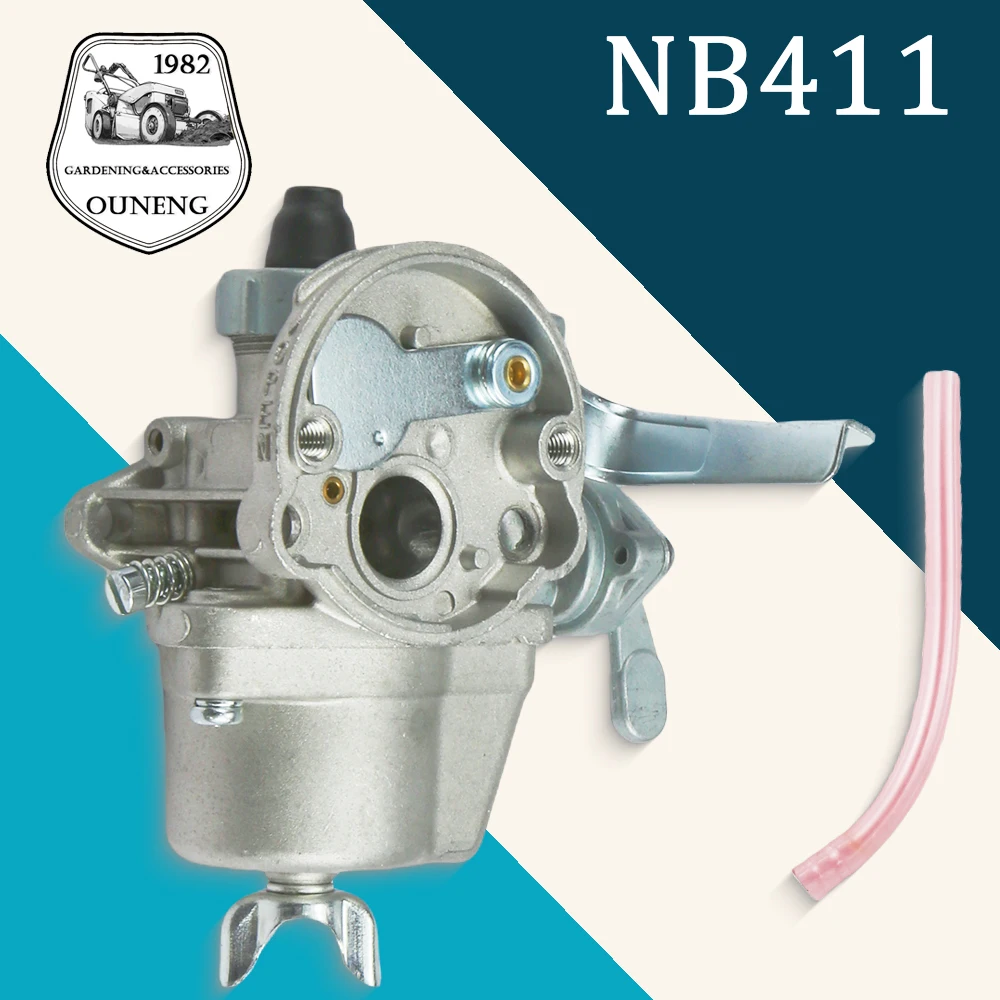 Lawn Mower Carburetor for NB411 Robin CG411 Brush Cutter EC04 BC411 Makita RBC411 Grass Trimmer 1E40F-6 40.2cc 5416040000