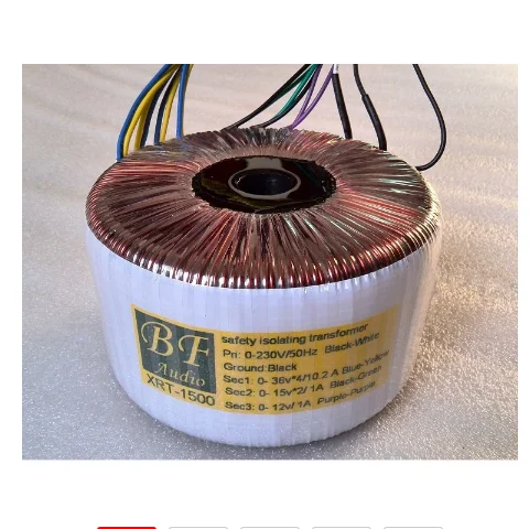 T-038 800W/1000W/1200W Nippon Steel Core Can Be Custom Toroidal Transformer Fever 