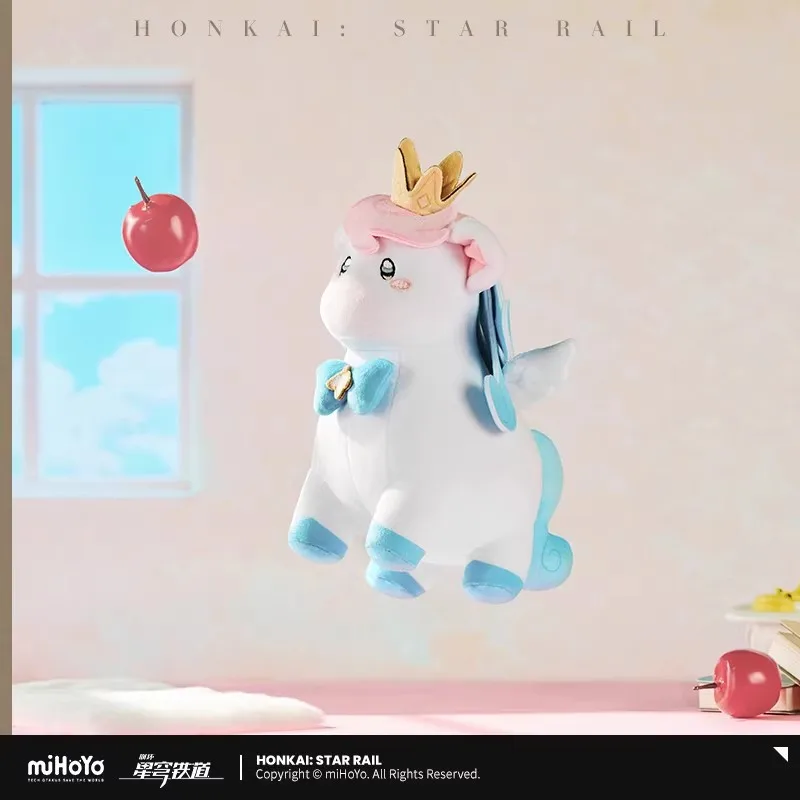 [Genuine] miHoYo Game Honkai Star Rail Little Ica Plush Pillow Anime Pendant Decoration Cartoon Doll Accessory Cosplay Xmas Gift