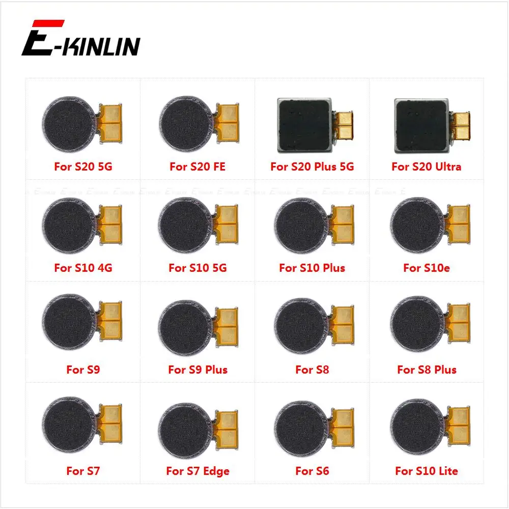 Vibrator Module Motor Vibration Ribbon Flex Cable For Samsung Galaxy S6 S7 Edge S8 S9 S10 Lite S10e S20 Plus Ultra FE